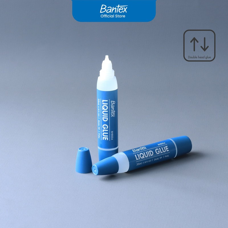 

Bantex Lem Cair Transparan 35 ml / Liquid Glue Dengan 2 Aplikator Cepat Kering # BH8004
