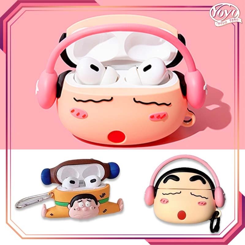 [Airpod Case Pro Pro2] Airpod Pro Case Pro/Pro2 Penutup Perlindungan Penuh Lembut Dengan Kait