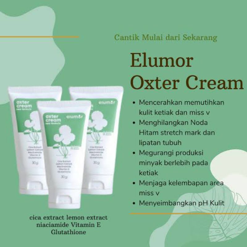 Elumor Oxter Cream Ketiak 30 gr