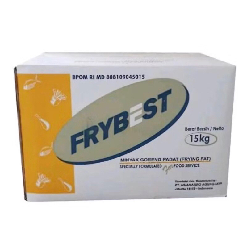 

Minyak Padat Frybest 15kg ed 2026