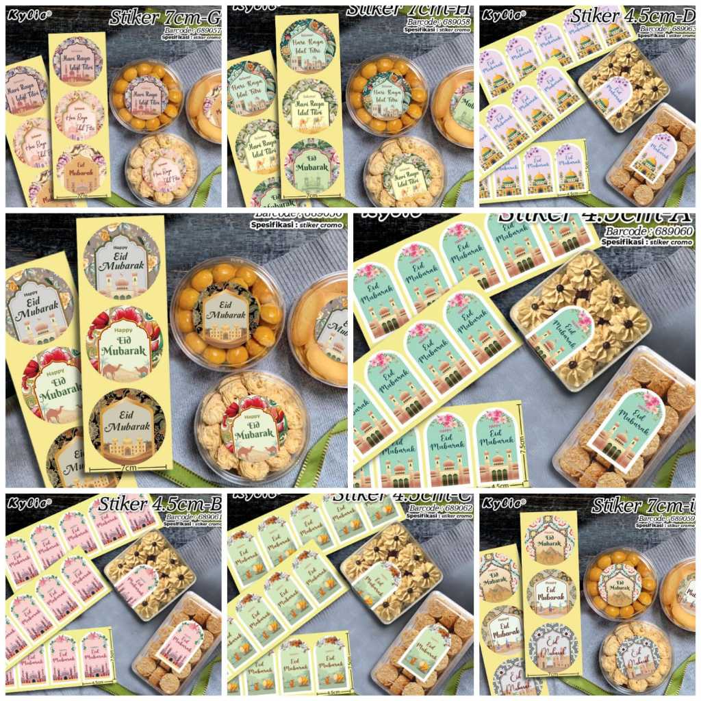 

Stiker Toples Tema Lebaran Hampers Idul Fitri Ramadhan Eid Mubarak