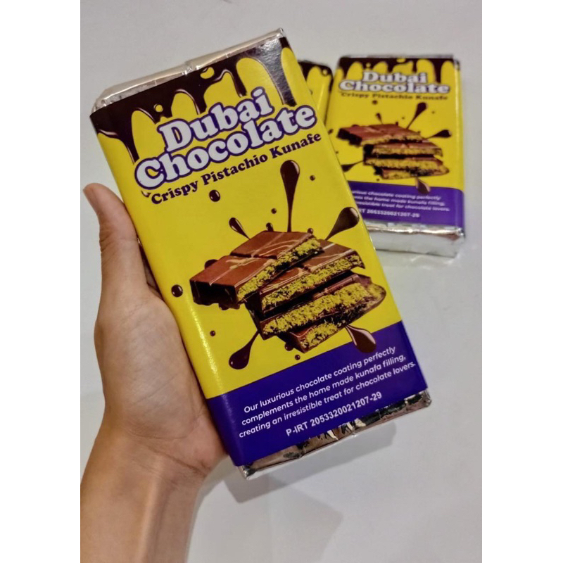 

Coklat Dubai Kunafa 230gr