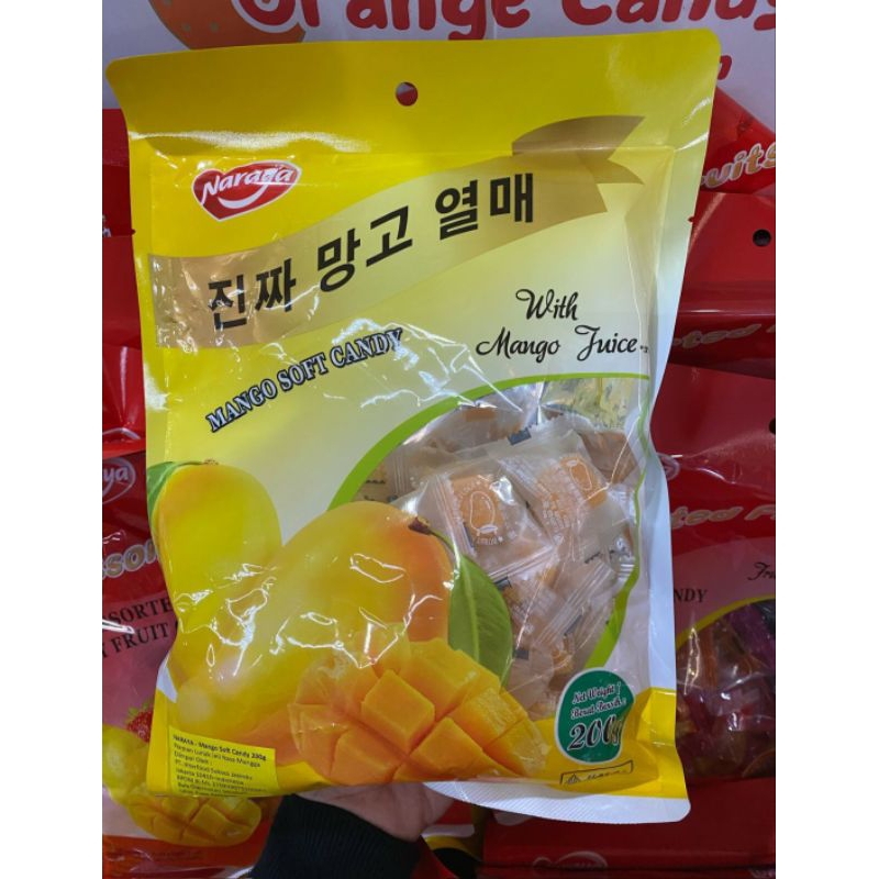 

Naraya Soft Candy Mango 200 Gram