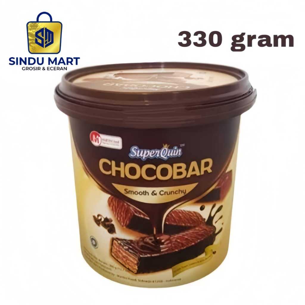 

Wafer Chocobar superquin smooth & crunchy 330 gram murah | shopee sindumart
