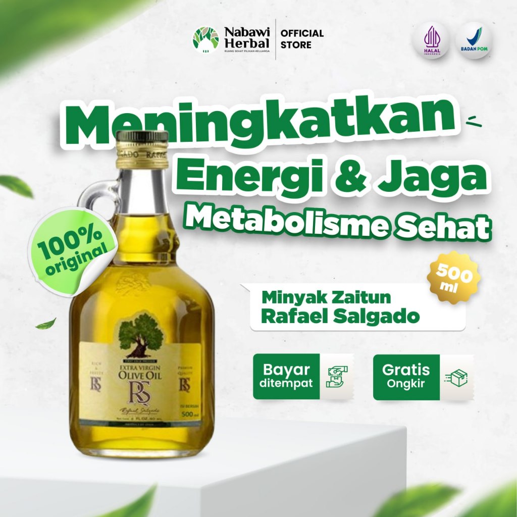 

RS RAFAEL SALGADO - Minyak Zaitun Extra Virgin Olive Oil 500ml