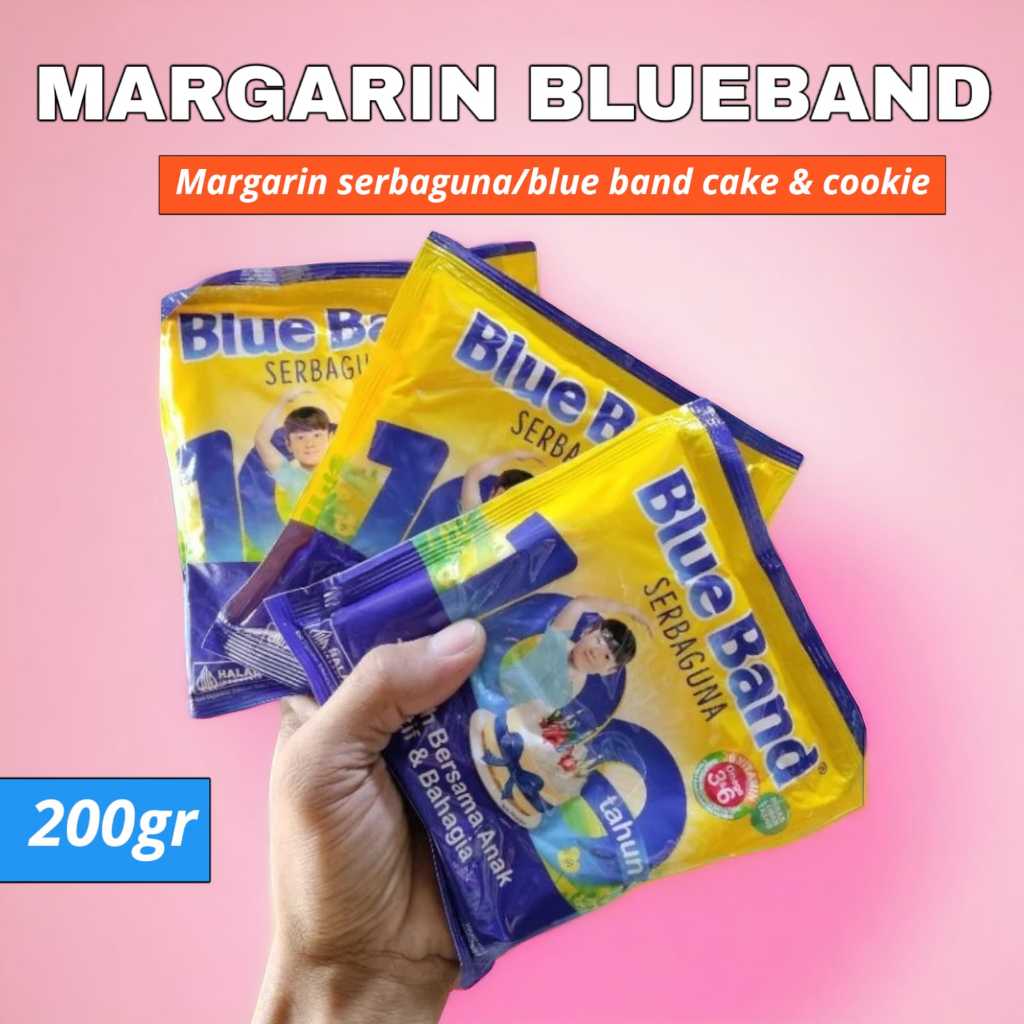 

[200gr] Blue Band Serbaguna / Margarin Serba Guna / Mentega Blue Band