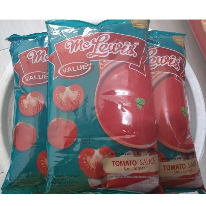 

Mc Lewis Saus Tomat kemasan 1kg
