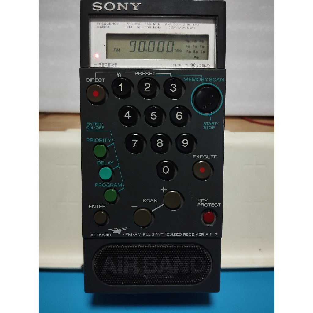 Paket Radio Receiver Sony AIR 7 Tens SG 789 Sony ICF 7601 Sony ICF 7800D