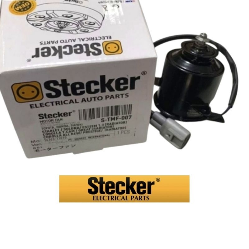 Motor Fan Kipas Radiator Toyota Starlet Soluna Great Corolla Twincam New Corolla Corona Absolute Ste