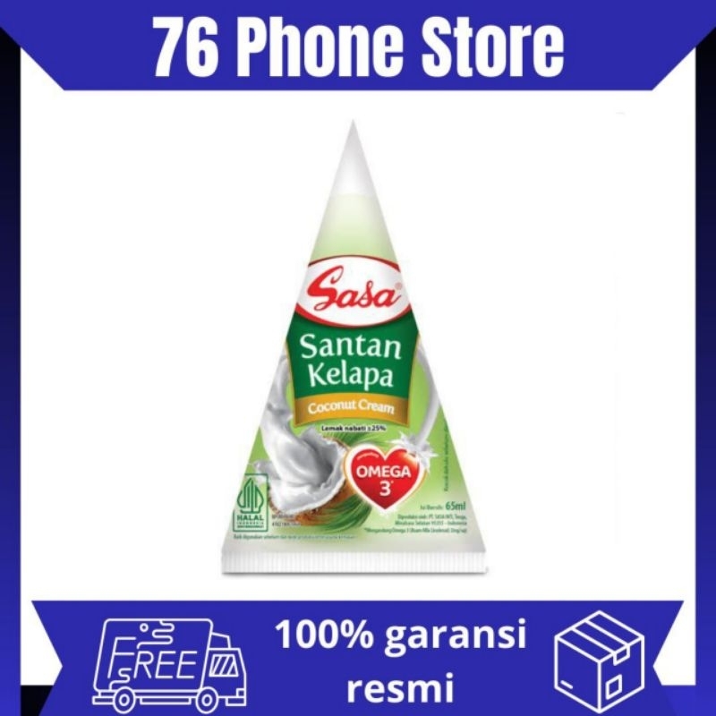 

Sasa Santan Cair 65mL