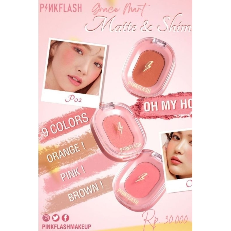 Blush On Pink Flash
