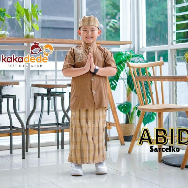 [ALTAIR KIDS] Set Sarcel Koko Kurta Kids Anak Laki-Laki Size 4-10th Abid KakaDede