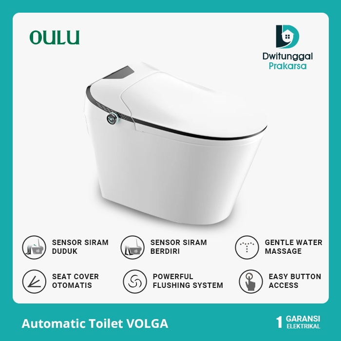 Automatic toilet / smart closet / kloset duduk / kloset nyaman Oulu missouri