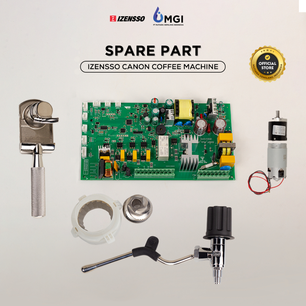 Sparepart Coffee Machine Izensso CANON Suku Cadang Part Mesin Kopi Espresso PT MGI Mutiara Gemilang 
