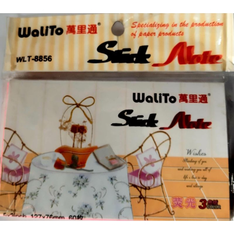 

[YOBANA] STICKY NOTE NOTES TEMPEL WALITO