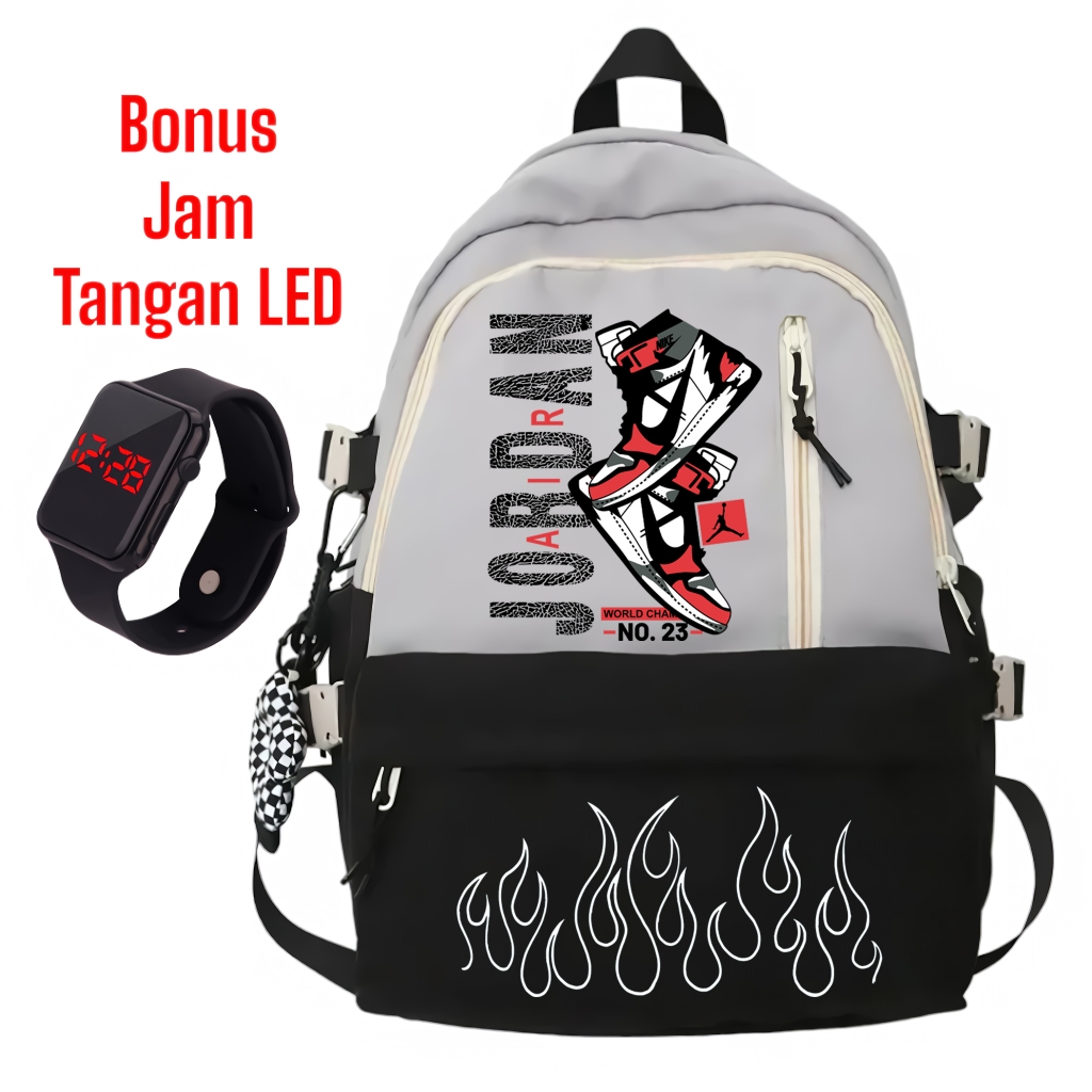 Slv Bags Tas Sekolah Anak Laki Laki SD Air Jordan 23