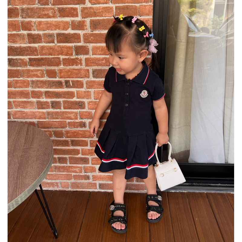 PRELOVED MONCLER POLO DRESS SIZE 2A/92