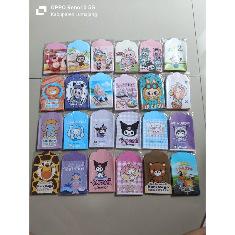 

Amplop Lebaran Lucu 2025 (1pack isi 8pcs)
