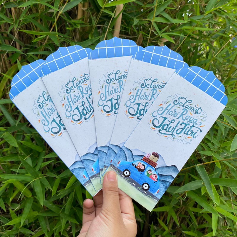 

[ COD 10 PICT ] Amplop Lebaran / angpau lebaran panjang uang tanpa di lipat