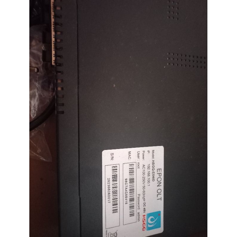 OLT EPON HSGQ 4 Port