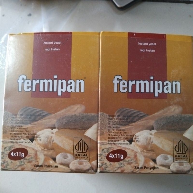 

Fermipan ragi roti instant isi 11 gram