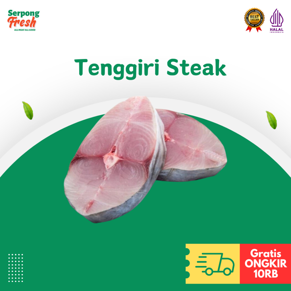 

Ikan Tenggiri Steak / Fillet Ikan Tenggiri 500gr