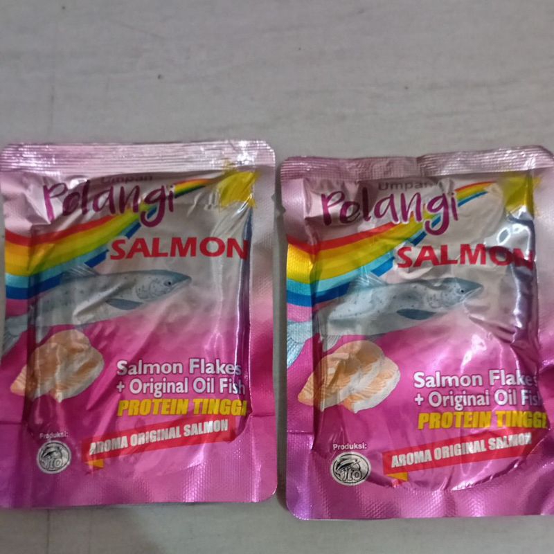 UMPAN PELANGI SALMON AMISAN.