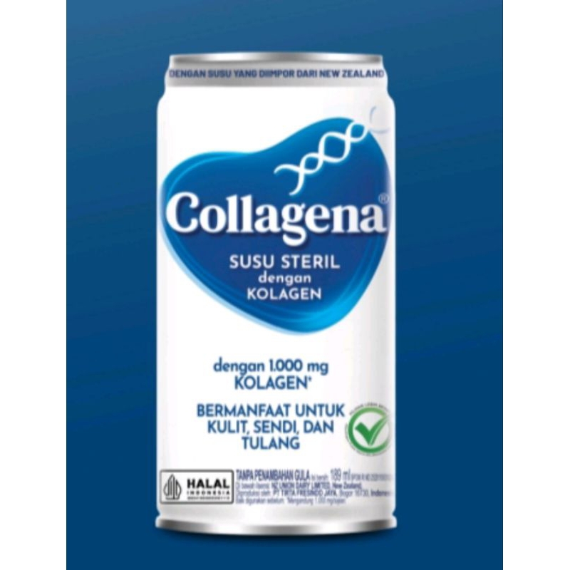 

1 pc Collagena Susu Steril 189ml dengan 1000 mg Kolagen