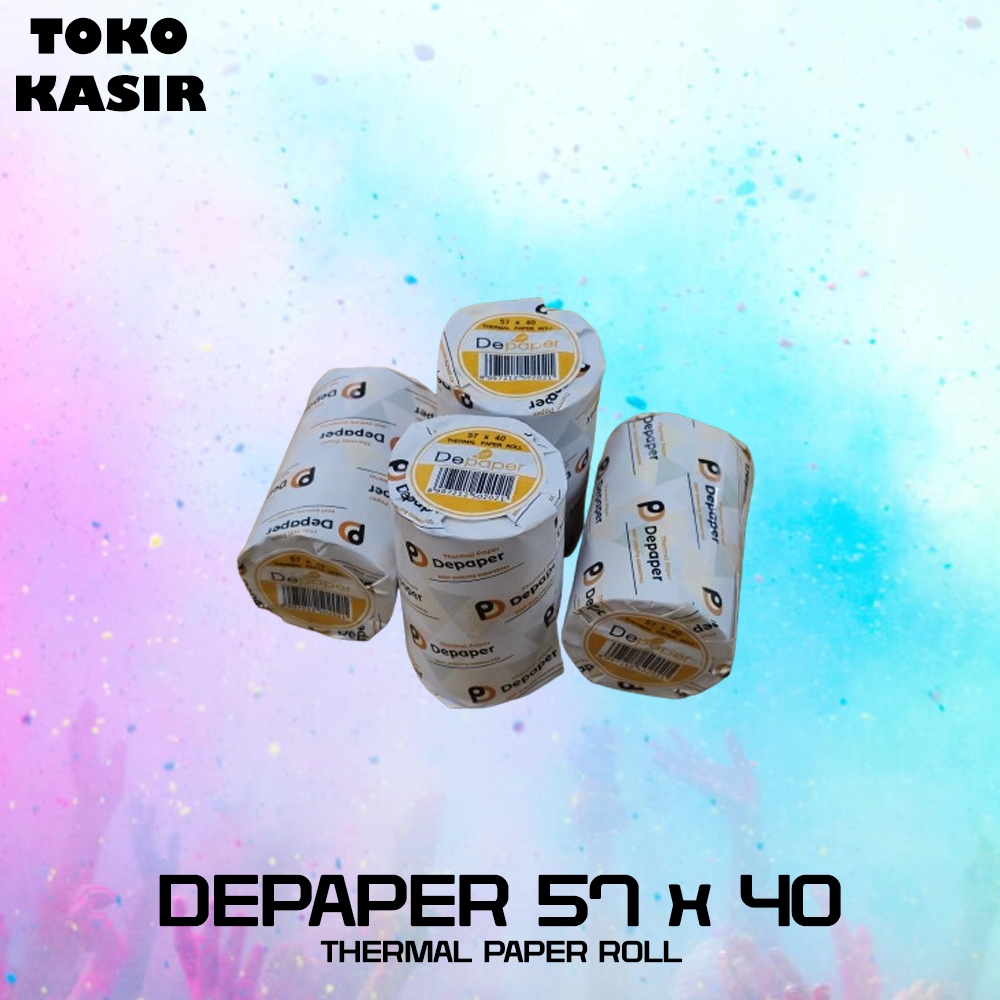 

DePaper 57x40 - Kertas Struk Thermal 58mm