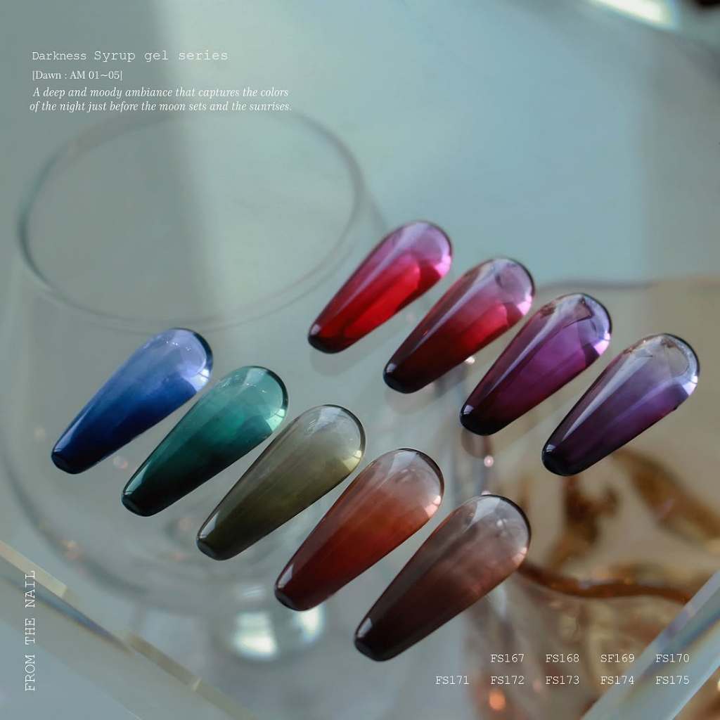 FTN FROMTHENAIL FROM THE NAIL DAWN SATUAN / SHEER GEL POLISH / KOREAN GEL POLISH