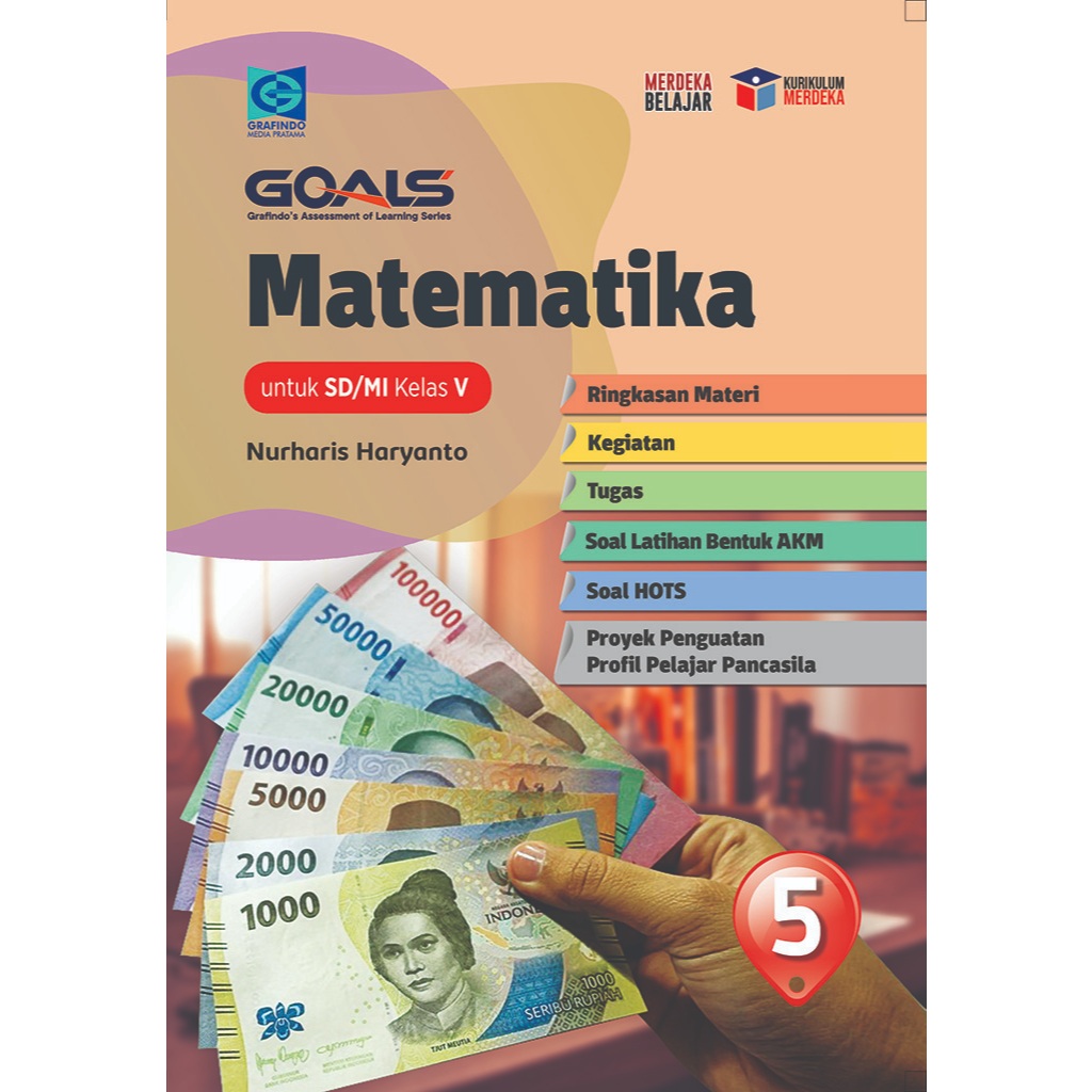 BUKU SOAL GOALS MATEMATIKA KELAS 5 KURMER GRAFINDO