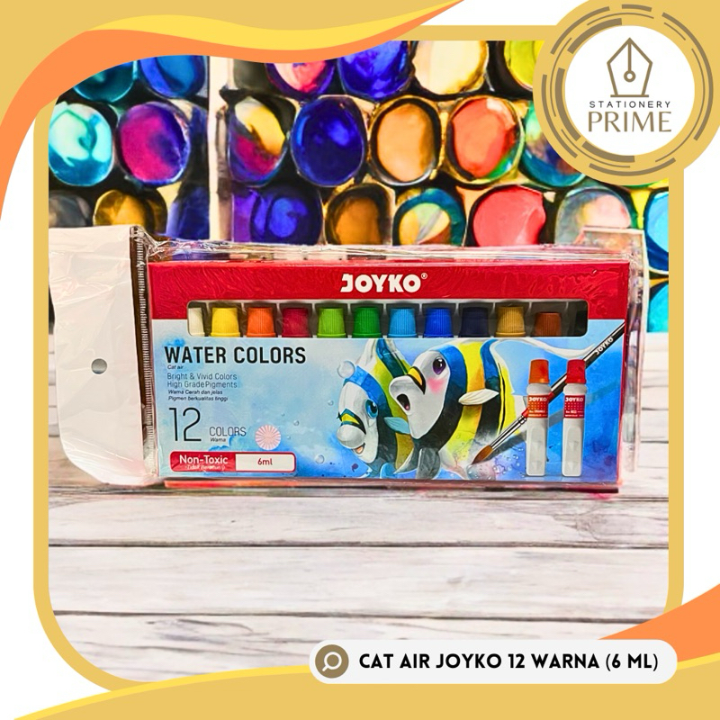 

Cat Air Joyko / Water Colors JOYKO 12 Warna (6 ml) SF6
