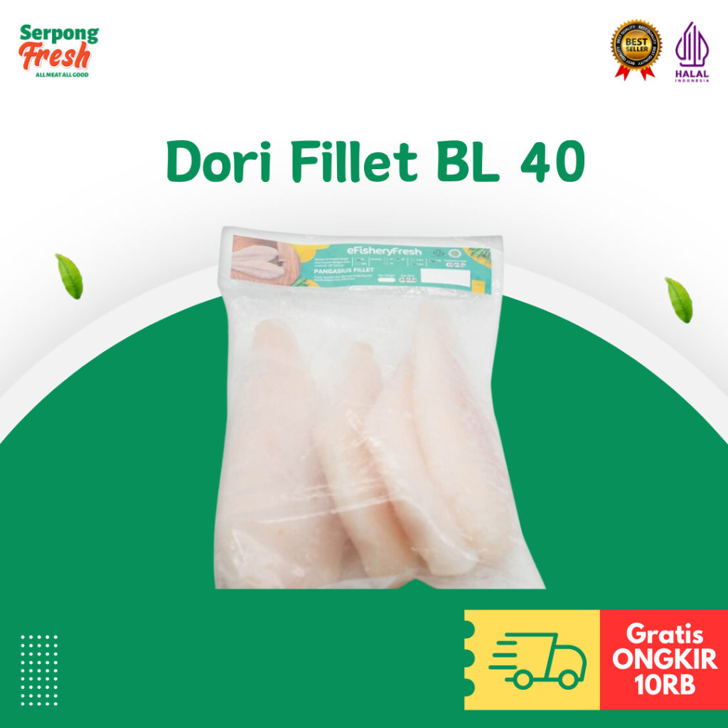 

Ikan Dori BL 40 Non Brand 1KG