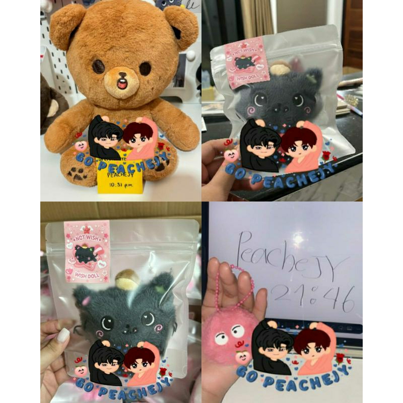 [PRE-ORDER] OFFICIAL DOLL NCT 127 DREAM WISH JAEHYUN RIKU MARK JENO HAECHAN - JEONG JAENNYANG CHEETA