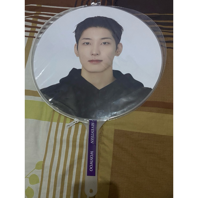[READY STOCK] PRELOVED SEVENTEEN WONWOO OFFICIAL IMAGE PICKET IMPICK UCHIWA FOLLOW TO JP JAPAN