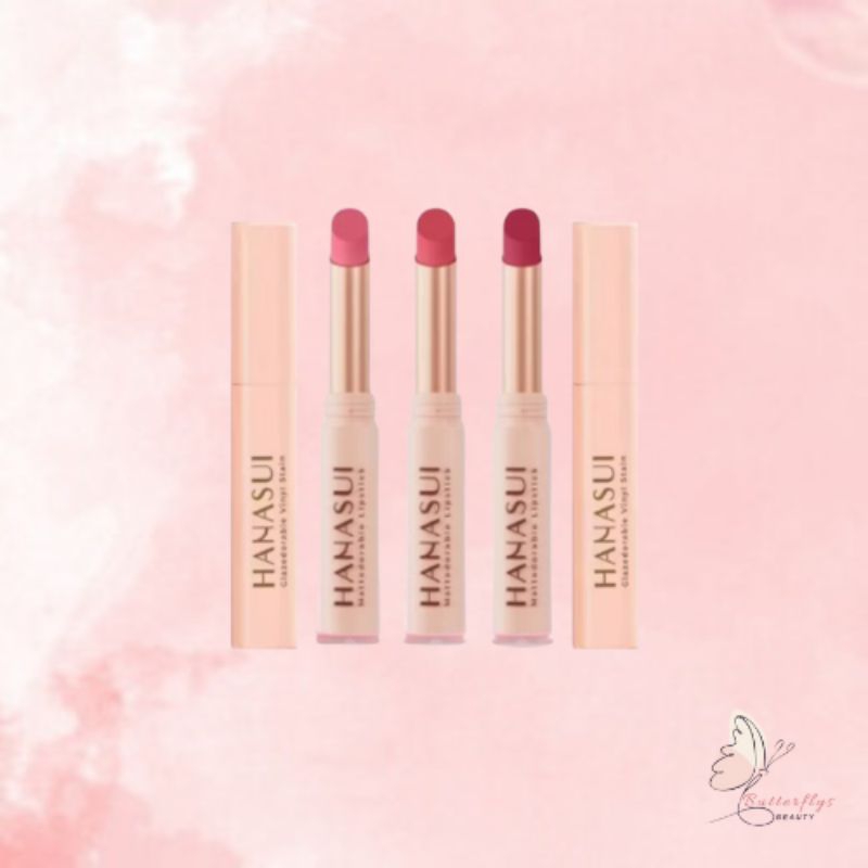 Butterflys - Hanasui Mattedorable Lipstick/ Hanasui Lipstick/ Mattedorable Lipstick Hanasui