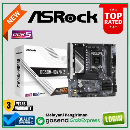 ASROCK B650M HDV/M.2 (Socket AM5)