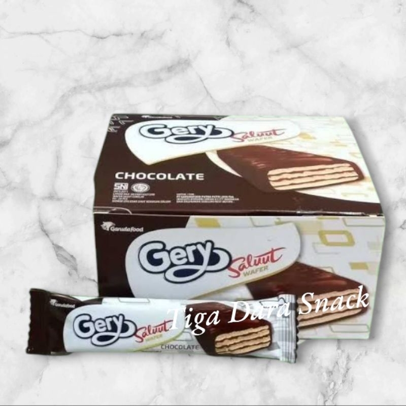 

Gery Salut Wafer Coklat 1 box - Wafer Renyah dengan Coklat yang Lezat