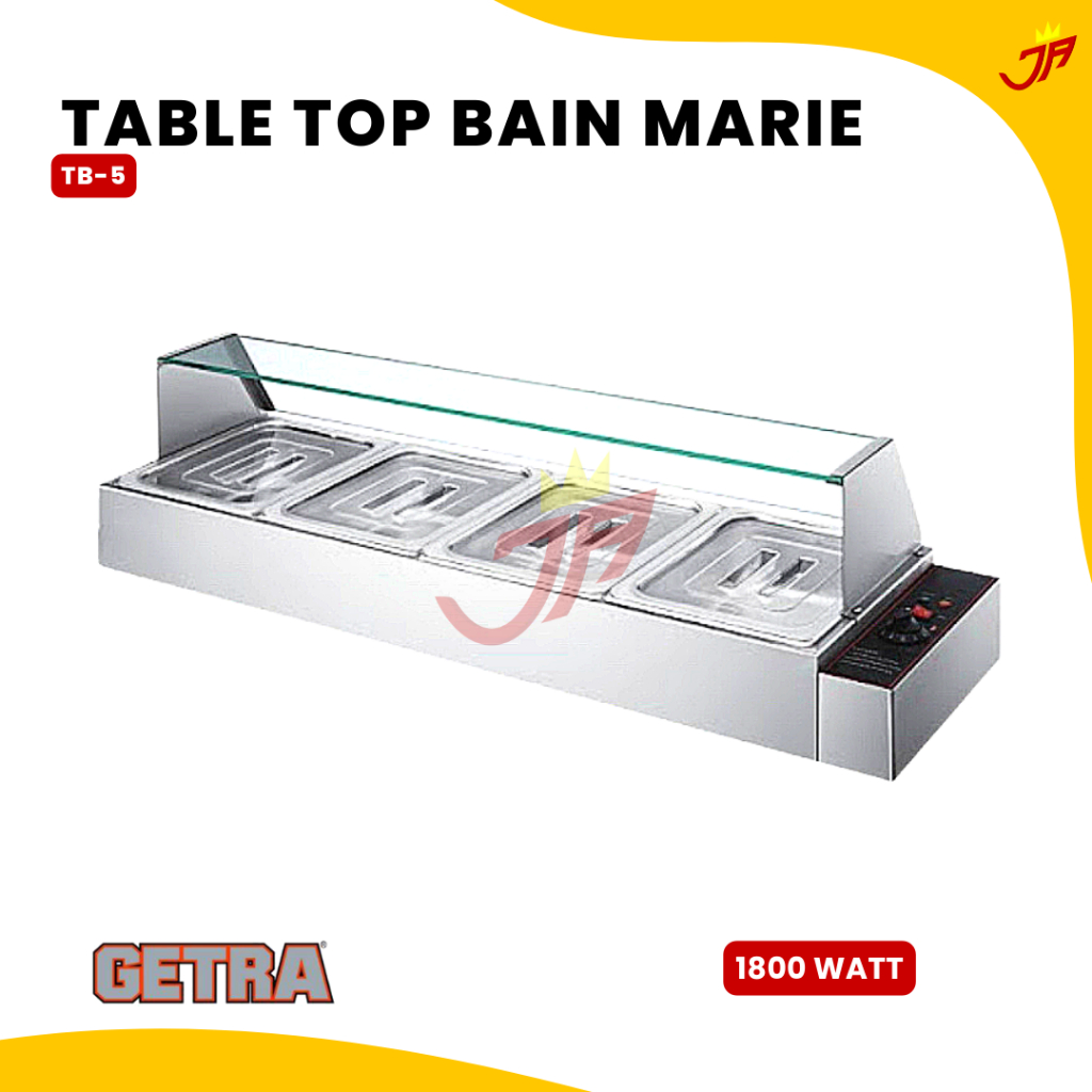 GETRA Table Top Bain Marie  TB-5/Bain Marie Table TB 5