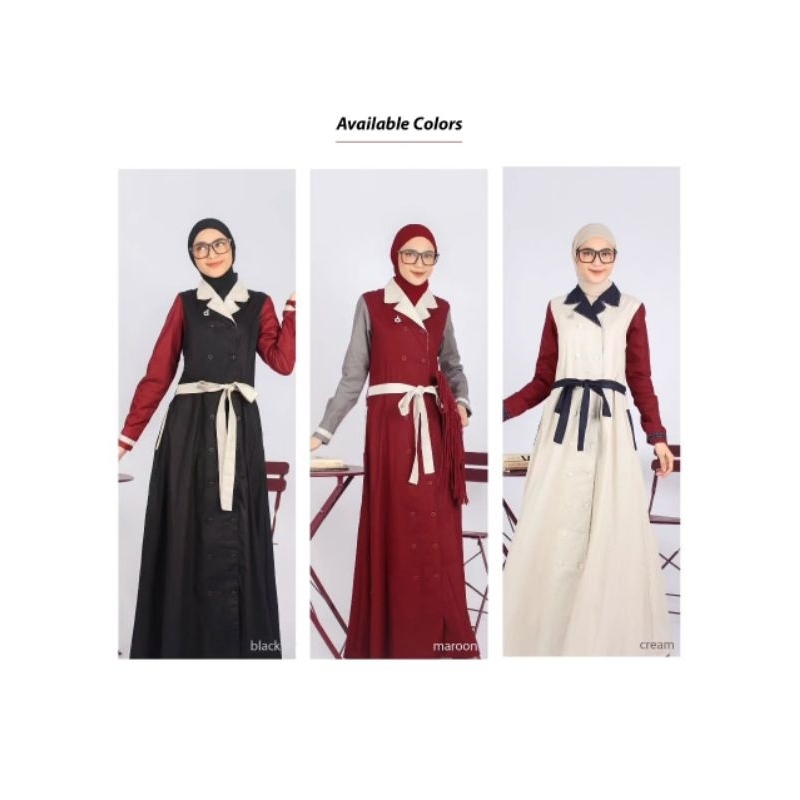 Abaya Dannis Sale Baju Muslim Wanita Dress Kondangan Baju Kerja