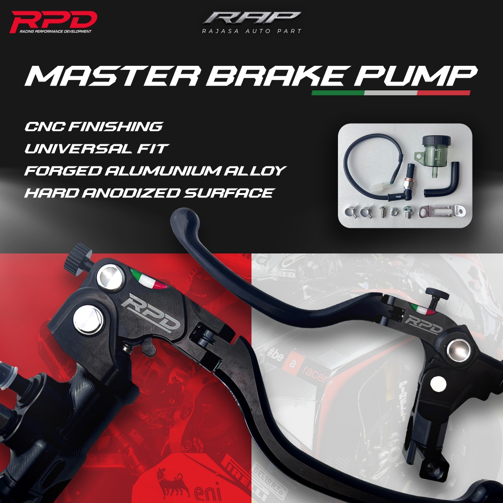 MASTER REM RPD RADIAL ORIGINAL RACING PERFORMANCE DEVELOPMENT MASTER REM RPD UNIVERSAL