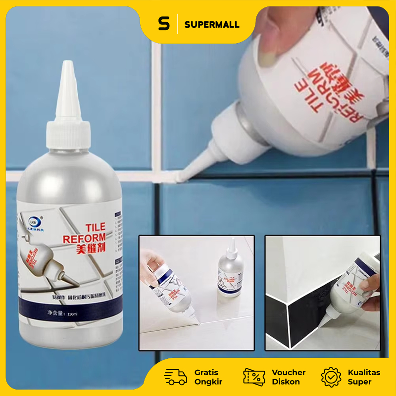 Supermall Tile Reform - Pengisi Celah Ubin | Nat Lantai Keramik | Nat Keramik Lantai Kamar Mandi