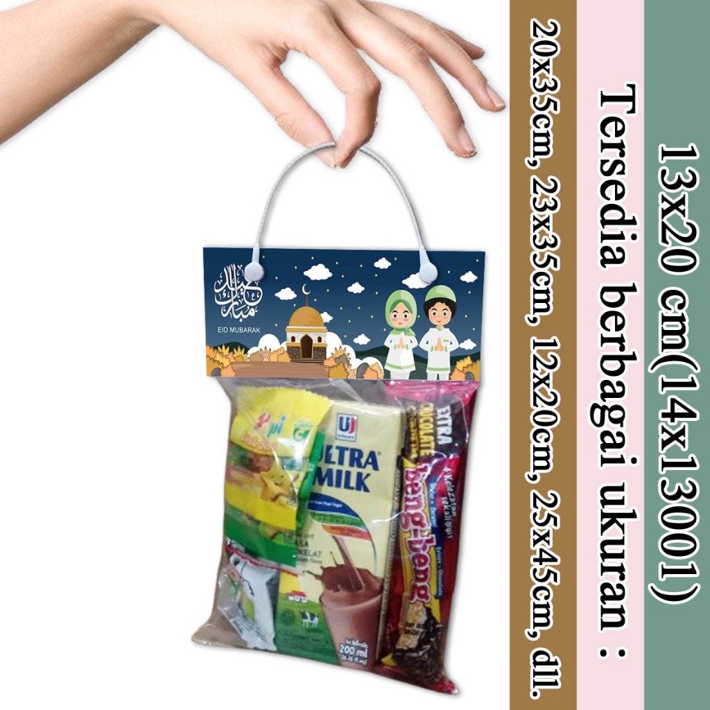 

COD TAS SNACK HARI RAYA IDUL FITRI (13X20) 003 HAMPERS LEBARAN TAS PLASTIK TAS ULANG TAHUN TAS ULTAH GODIEBAG SOUVENIR HARI RAYA TAS KADO / HADIAH PESTA