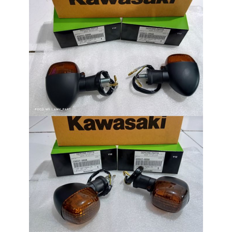 lampu sein ninja R rr old ss depan belakang set original