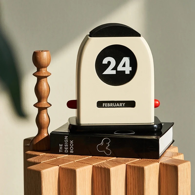 

Mi.more Kalender Meja Abadi Permanent Calendar Kalender / Kalender Manual Dekorasi Pajangan Gala