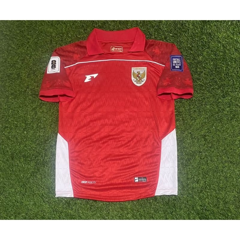 Jersey Timnas Indonesia erspo / Baju Bola Timnas erspo terbaru 2024/ 25 / Jersey Timnas erspo Full P