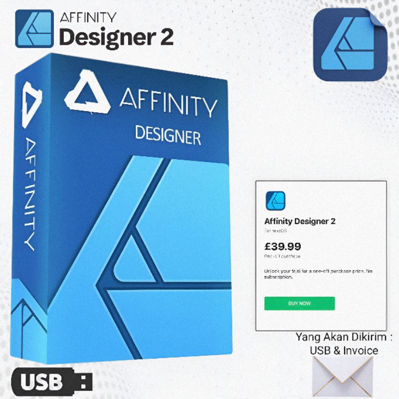 Affinity Designer 2 Perpetual Lisensi Original Product Key for Win/Mac.