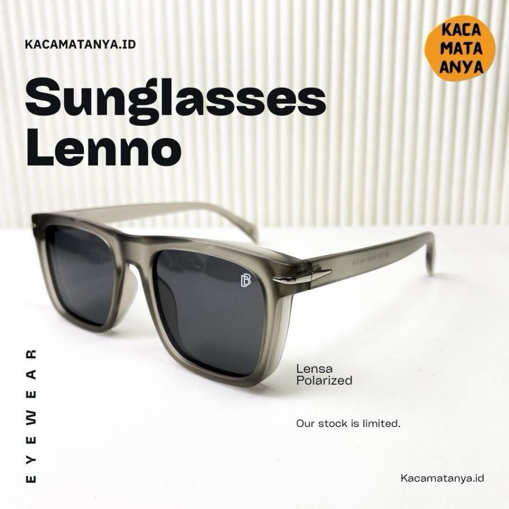 Sunglasses Lenno kacamata hitam lensa Polarized anti uv protection pria wanita