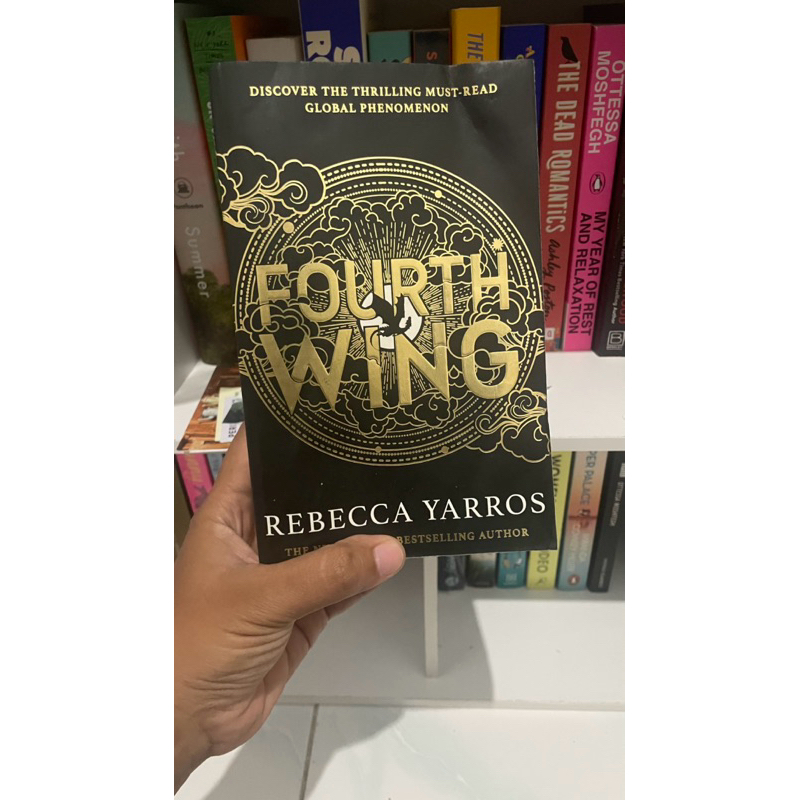 Fourth Wing by Rebecca Yarros preloved novel import
