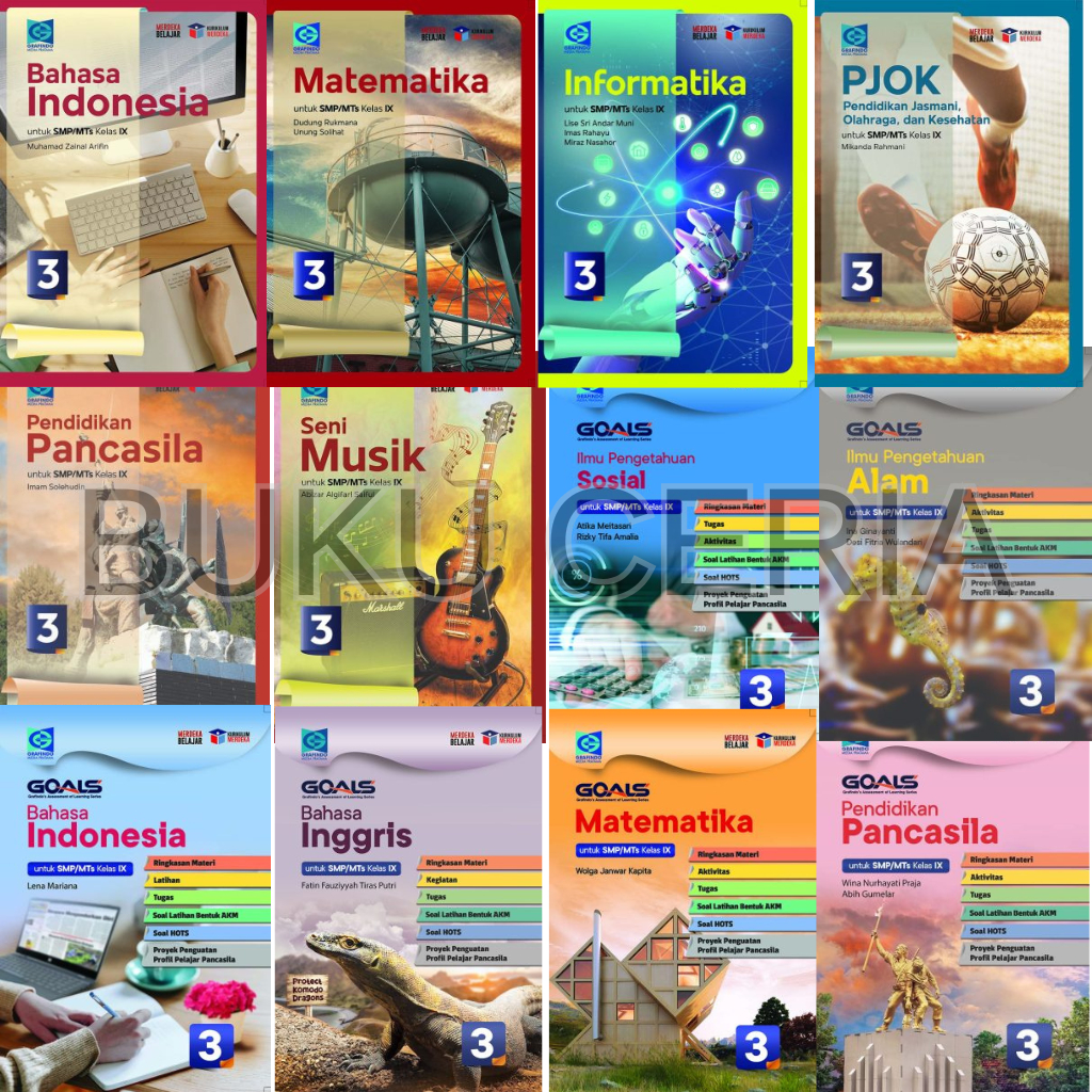 BUKU PAKET LENGKAP KELAS / KELAS 9 SMP MTS GRAFINDO